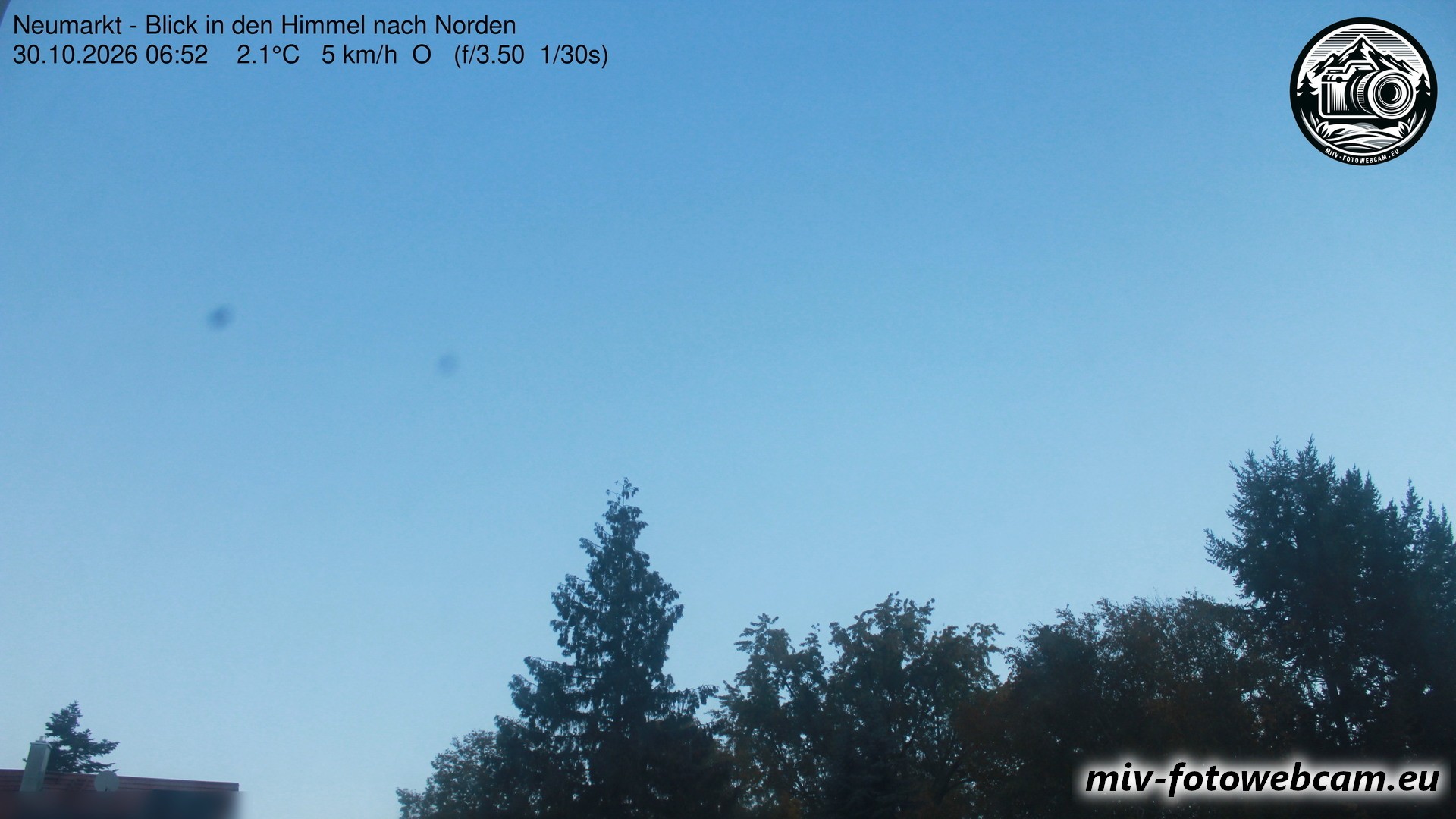 Archiv Foto Neumarkt in der Oberpfalz: Wetter-Webcam Norden