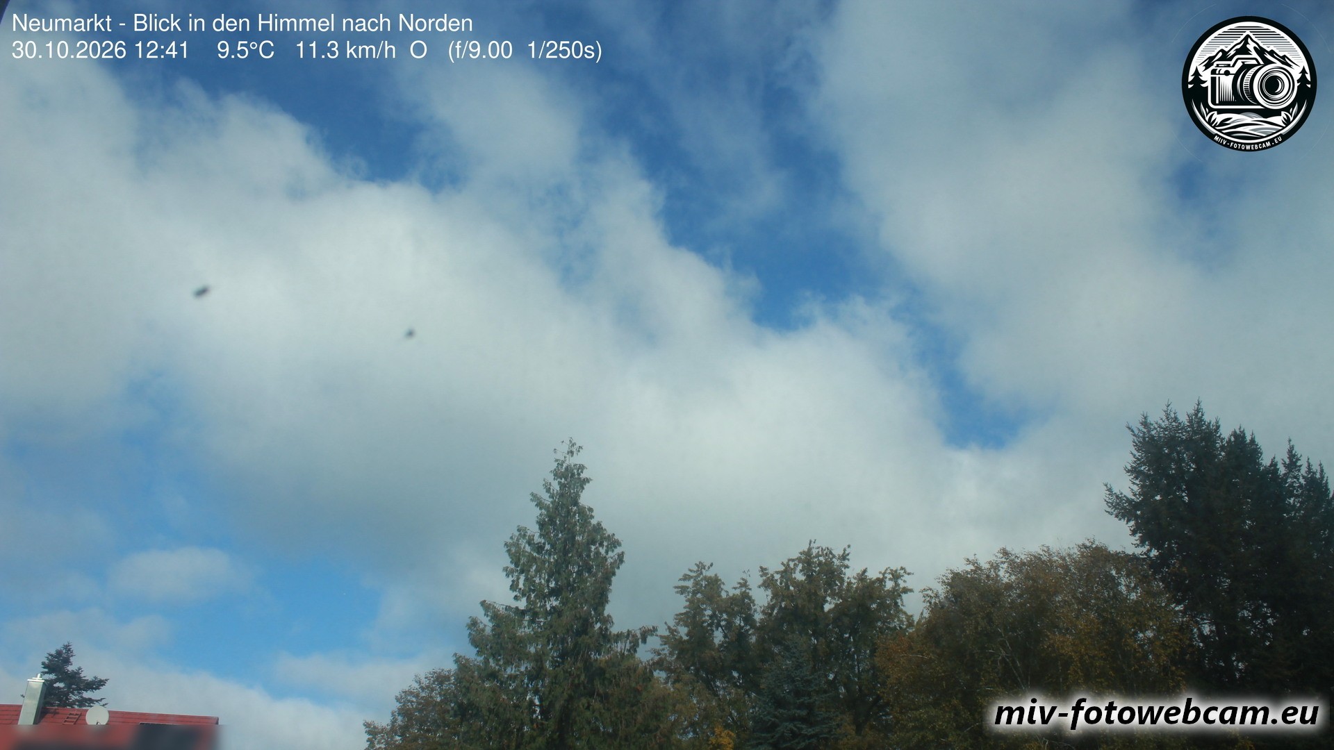 Archiv Foto Neumarkt in der Oberpfalz: Wetter-Webcam Norden