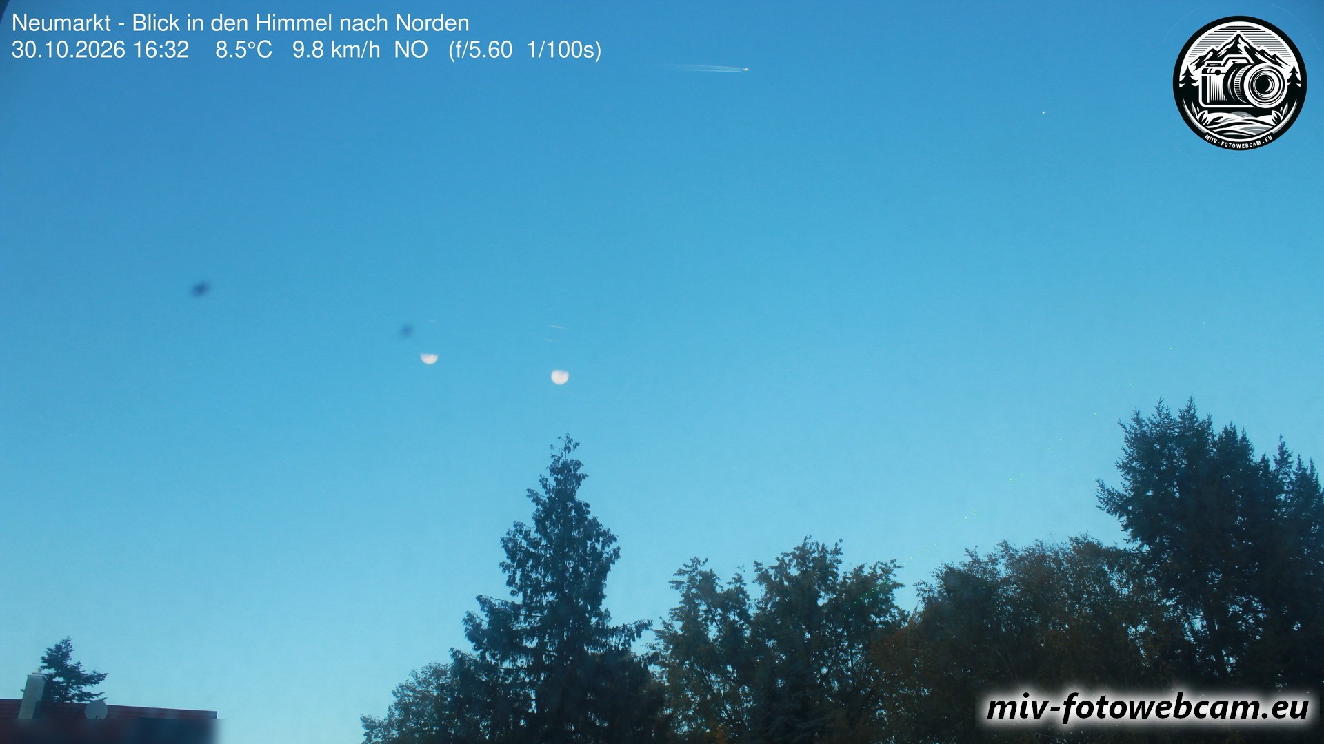 Archiv Foto Neumarkt in der Oberpfalz: Wetter-Webcam Norden