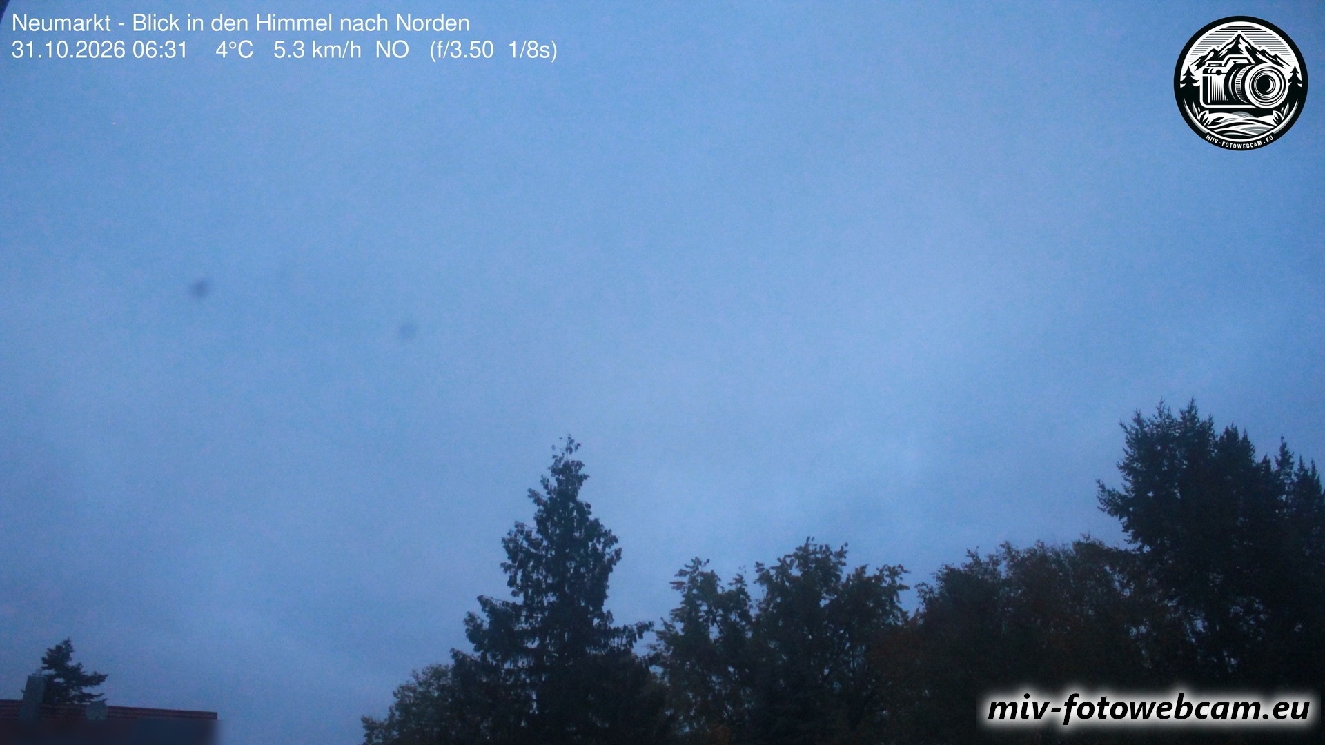Archiv Foto Neumarkt in der Oberpfalz: Wetter-Webcam Norden