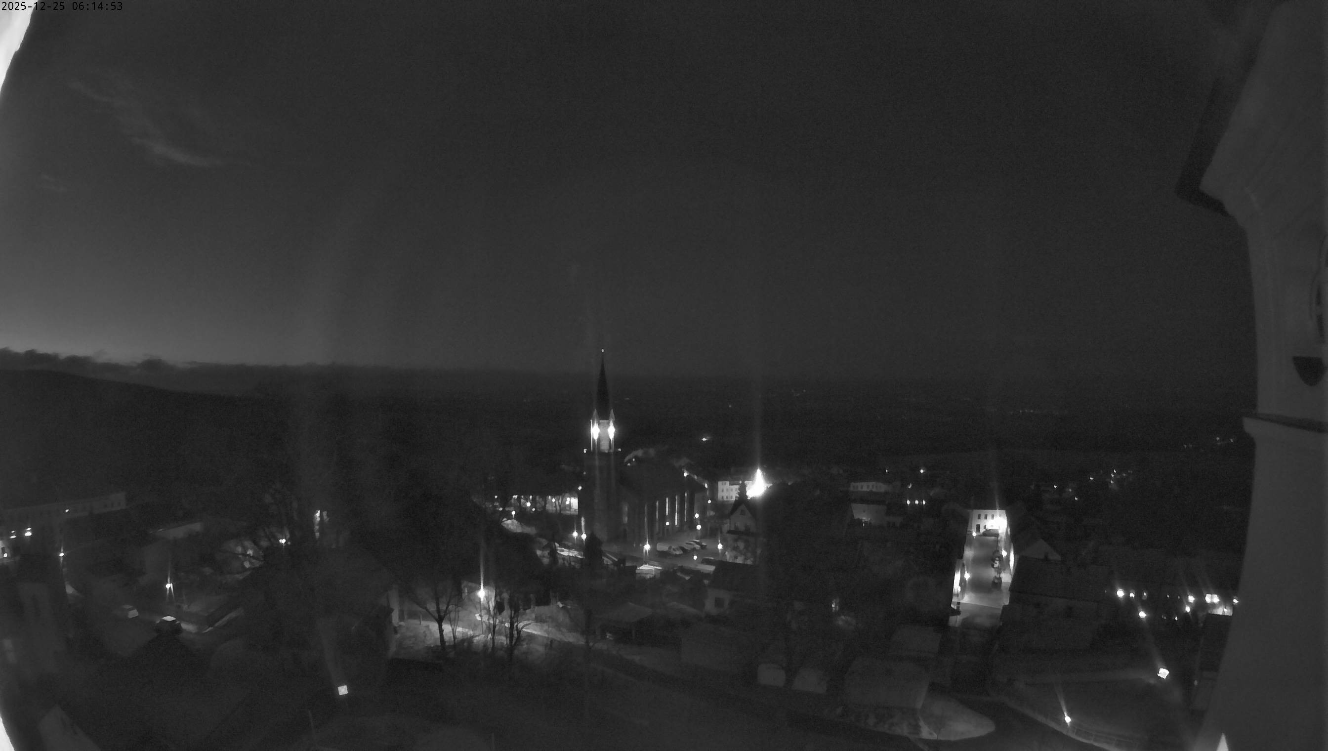 Archiv Foto Webcam Schöneck im Vogtland: Blick über den Ort