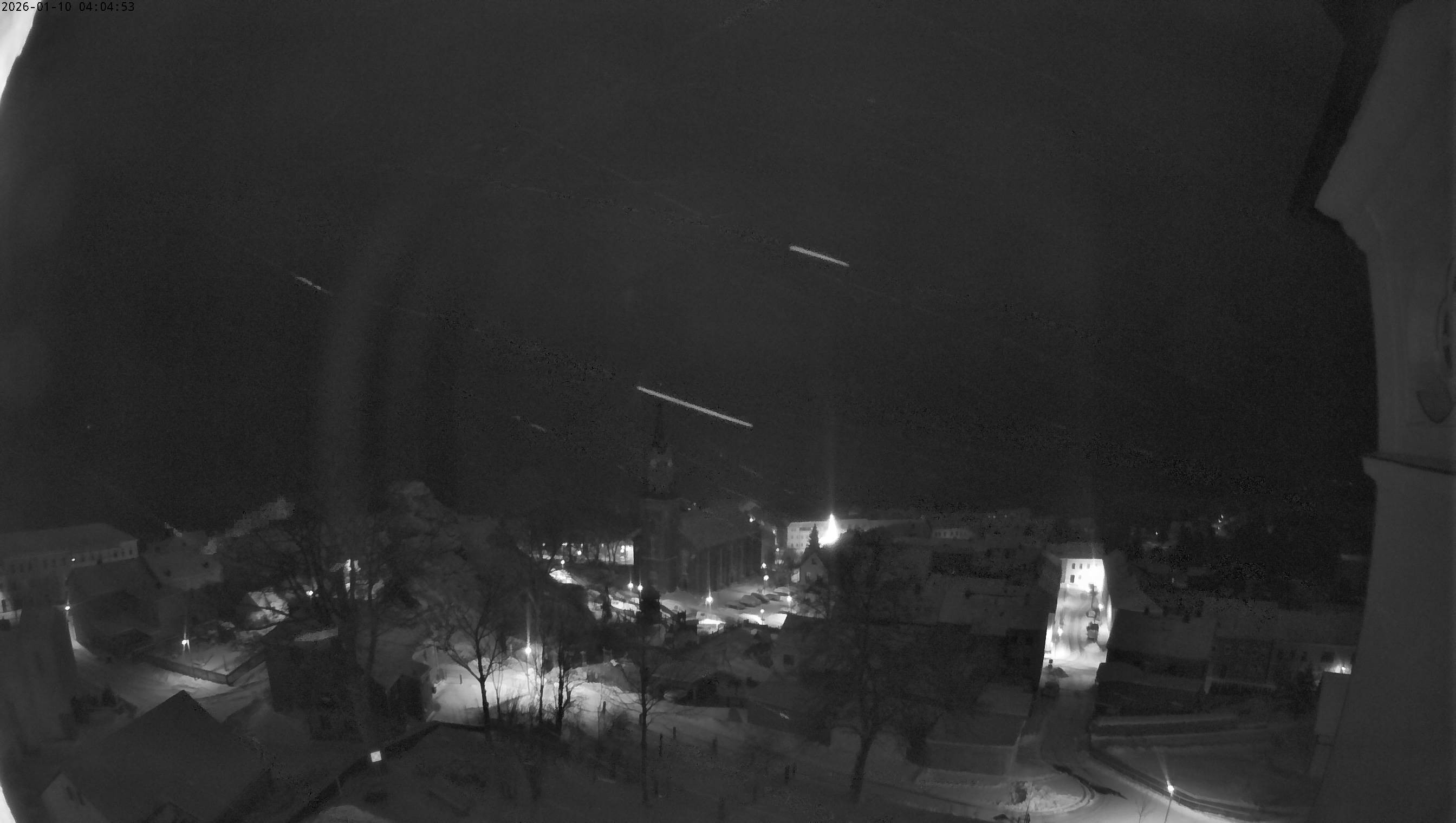 Archived image Webcam Schöneck - View Church