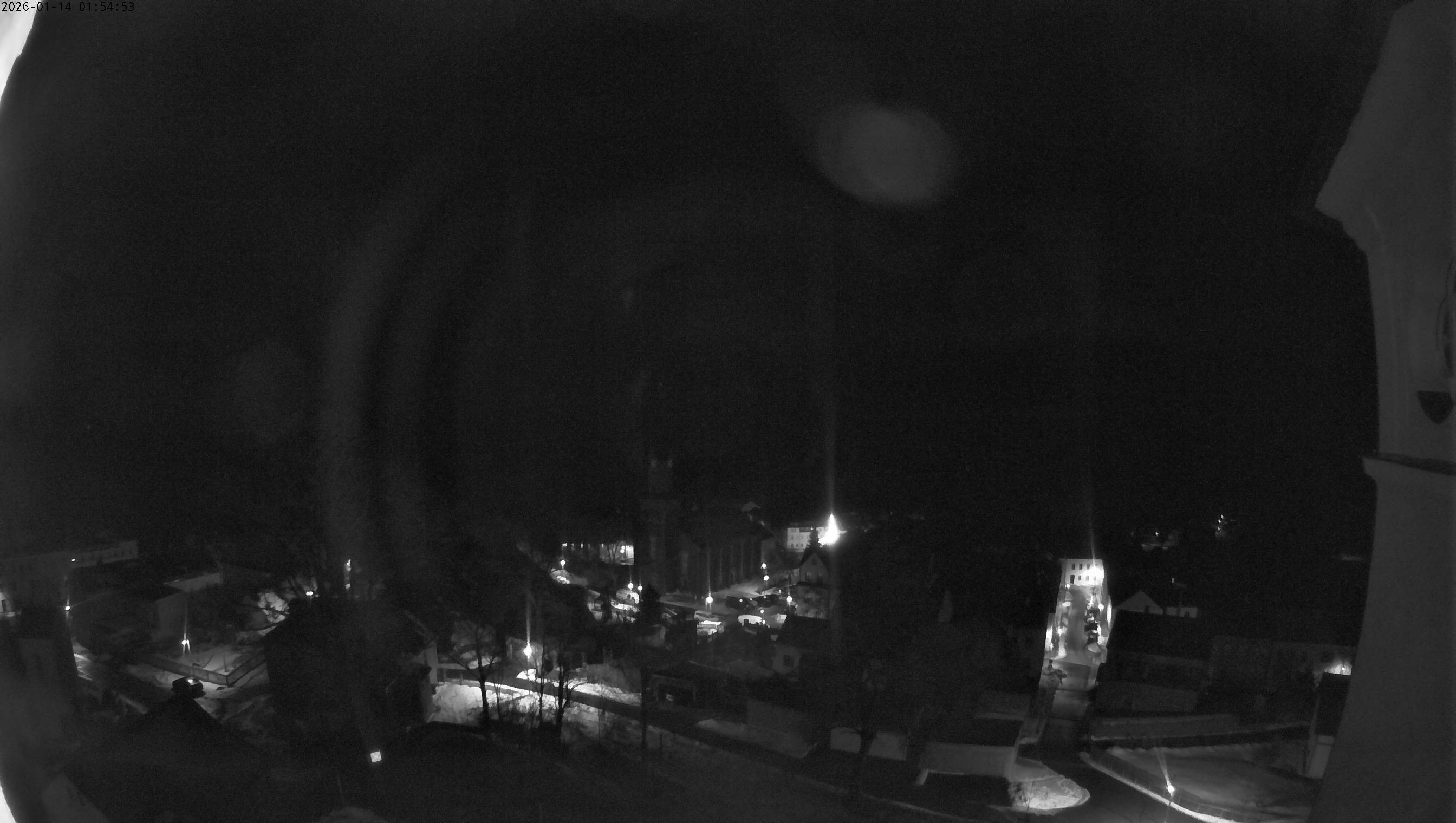 Archiv Foto Webcam Schöneck im Vogtland: Blick über den Ort