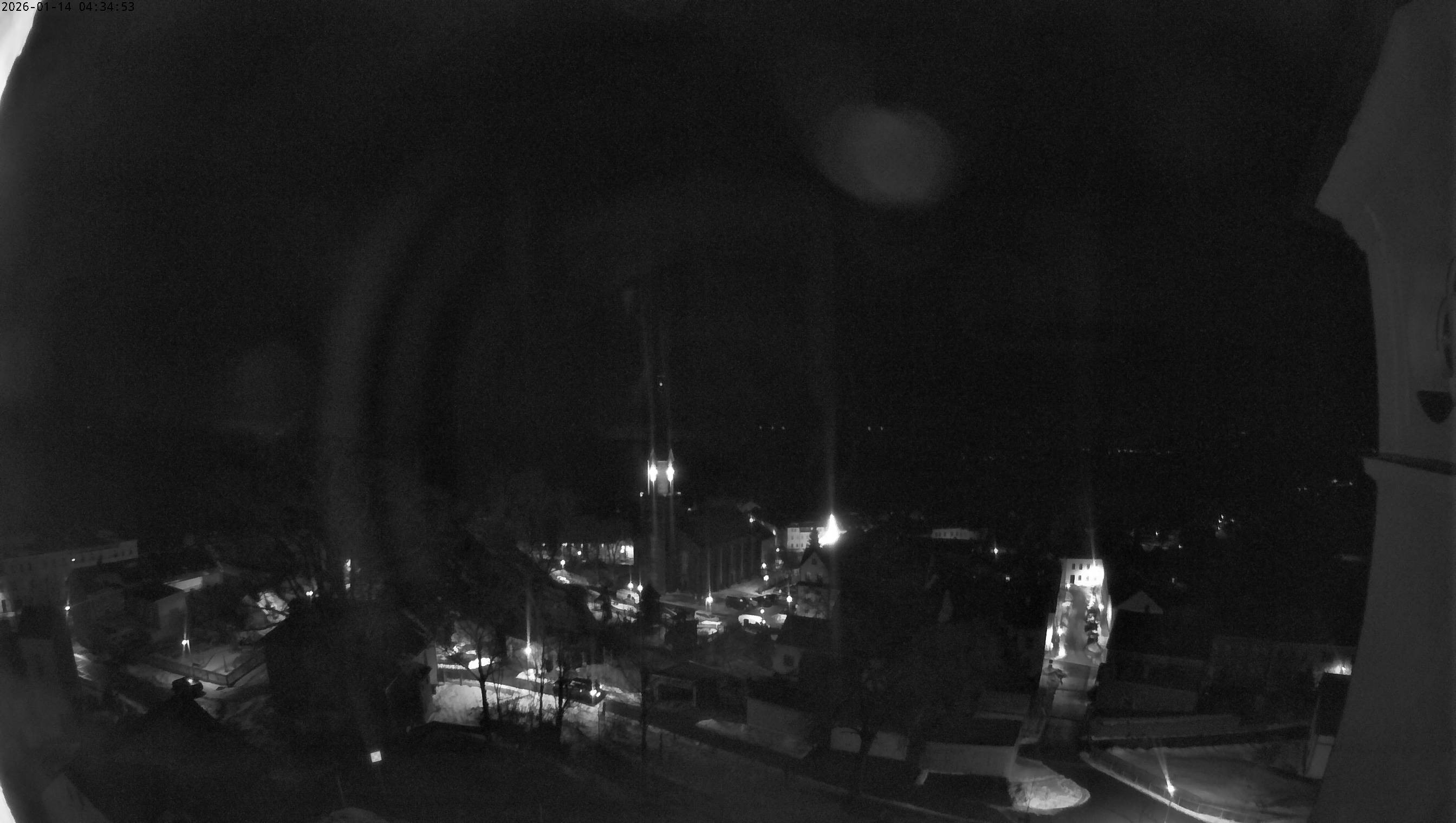 Archiv Foto Webcam Schöneck im Vogtland: Blick über den Ort