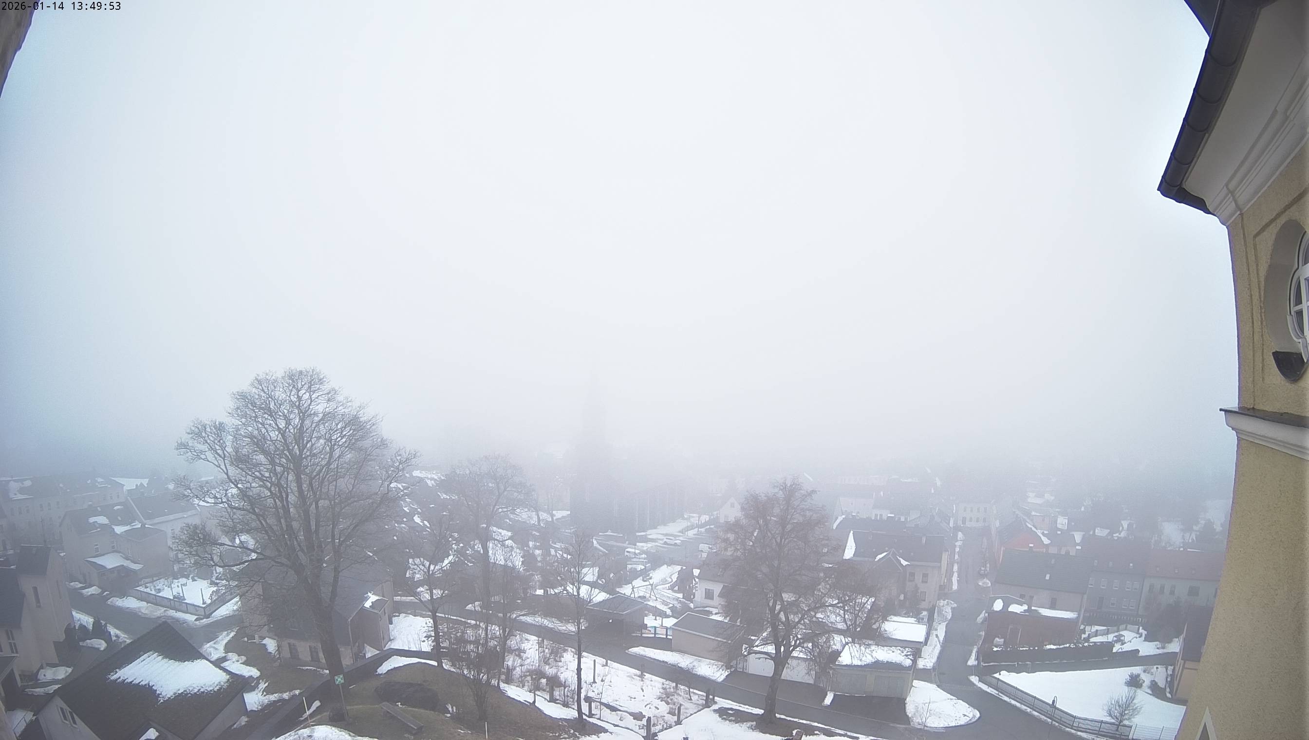 Archiv Foto Webcam Schöneck im Vogtland: Blick über den Ort