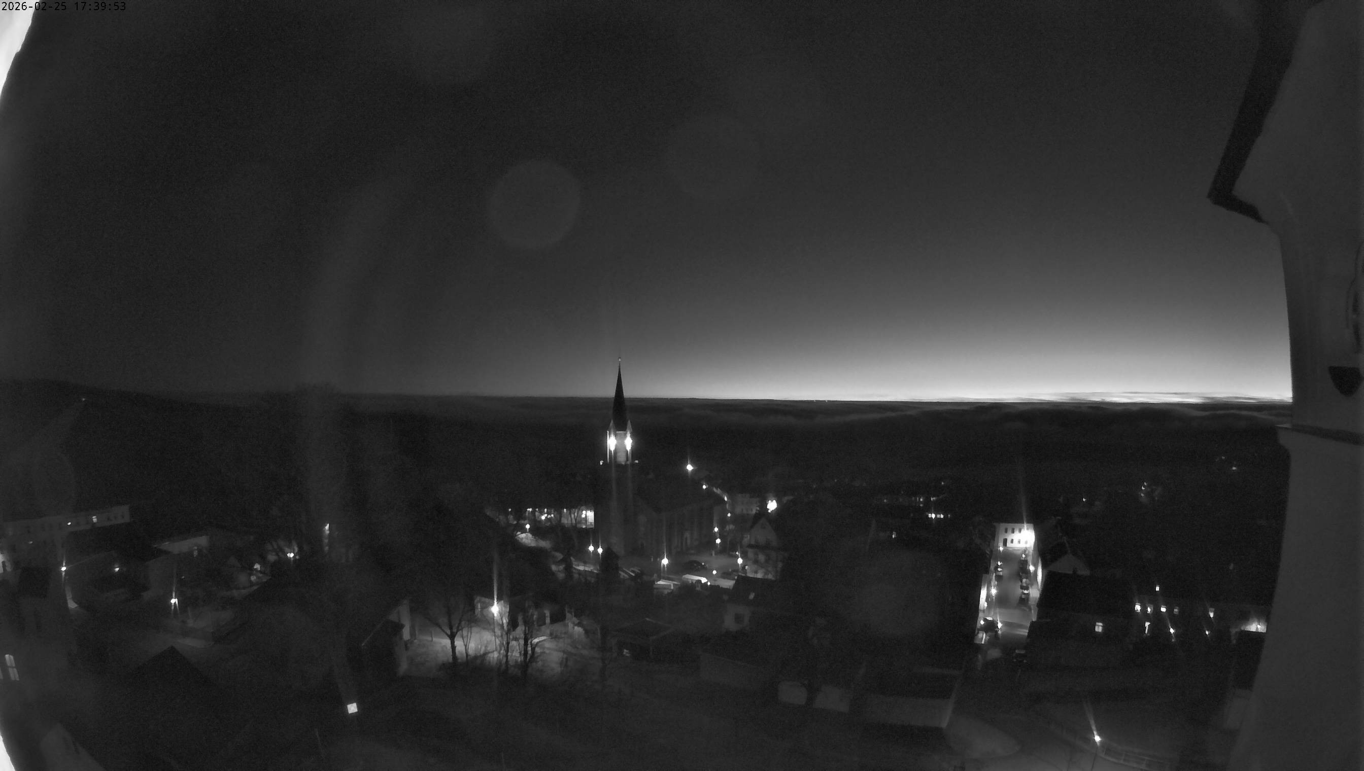 Archiv Foto Webcam Schöneck im Vogtland: Blick über den Ort