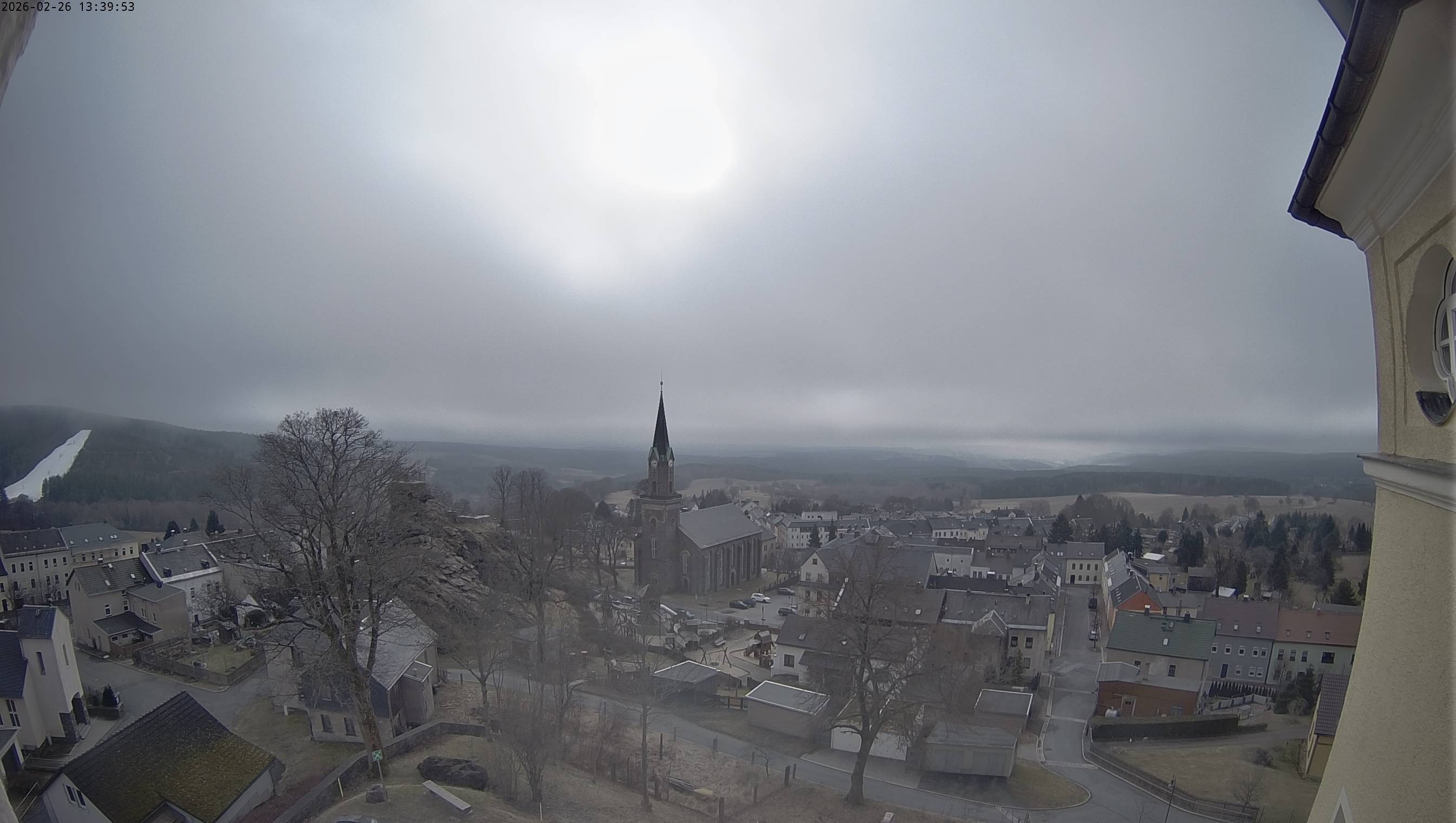 Archived image Webcam Schöneck - View Church