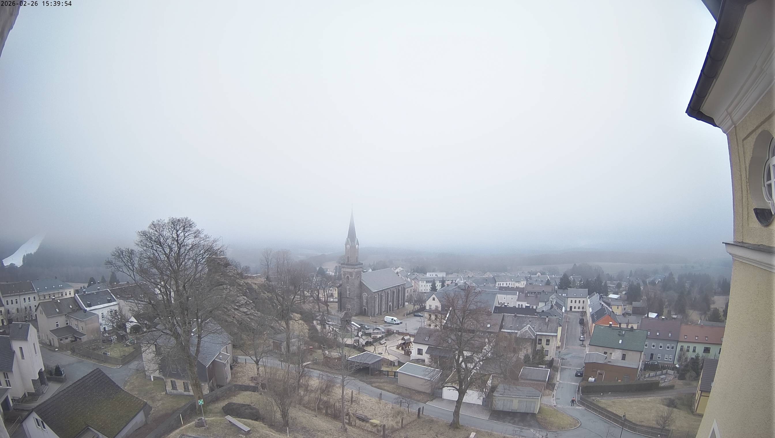 Archived image Webcam Schöneck - View Church