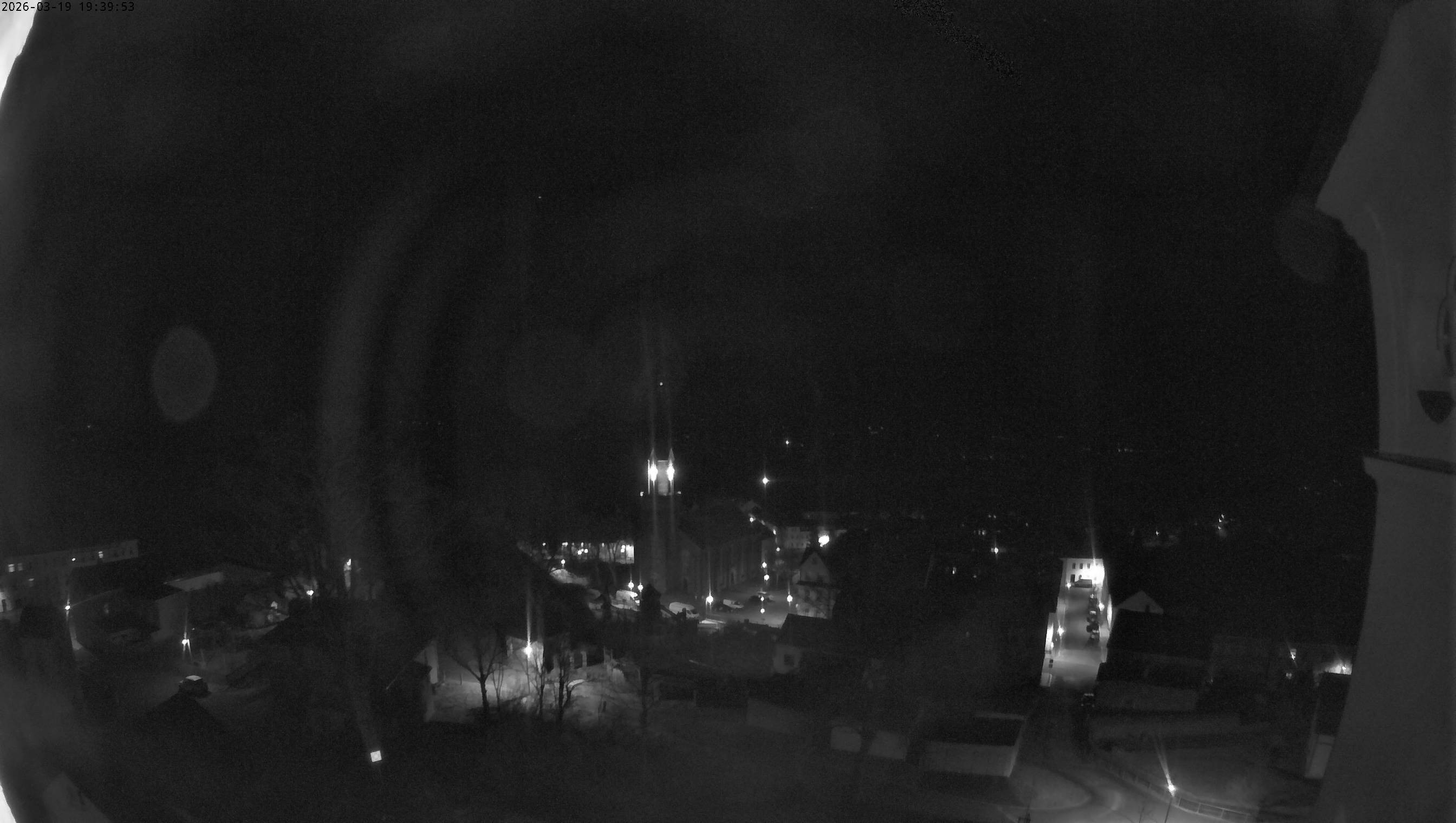 Archiv Foto Webcam Schöneck im Vogtland: Blick über den Ort