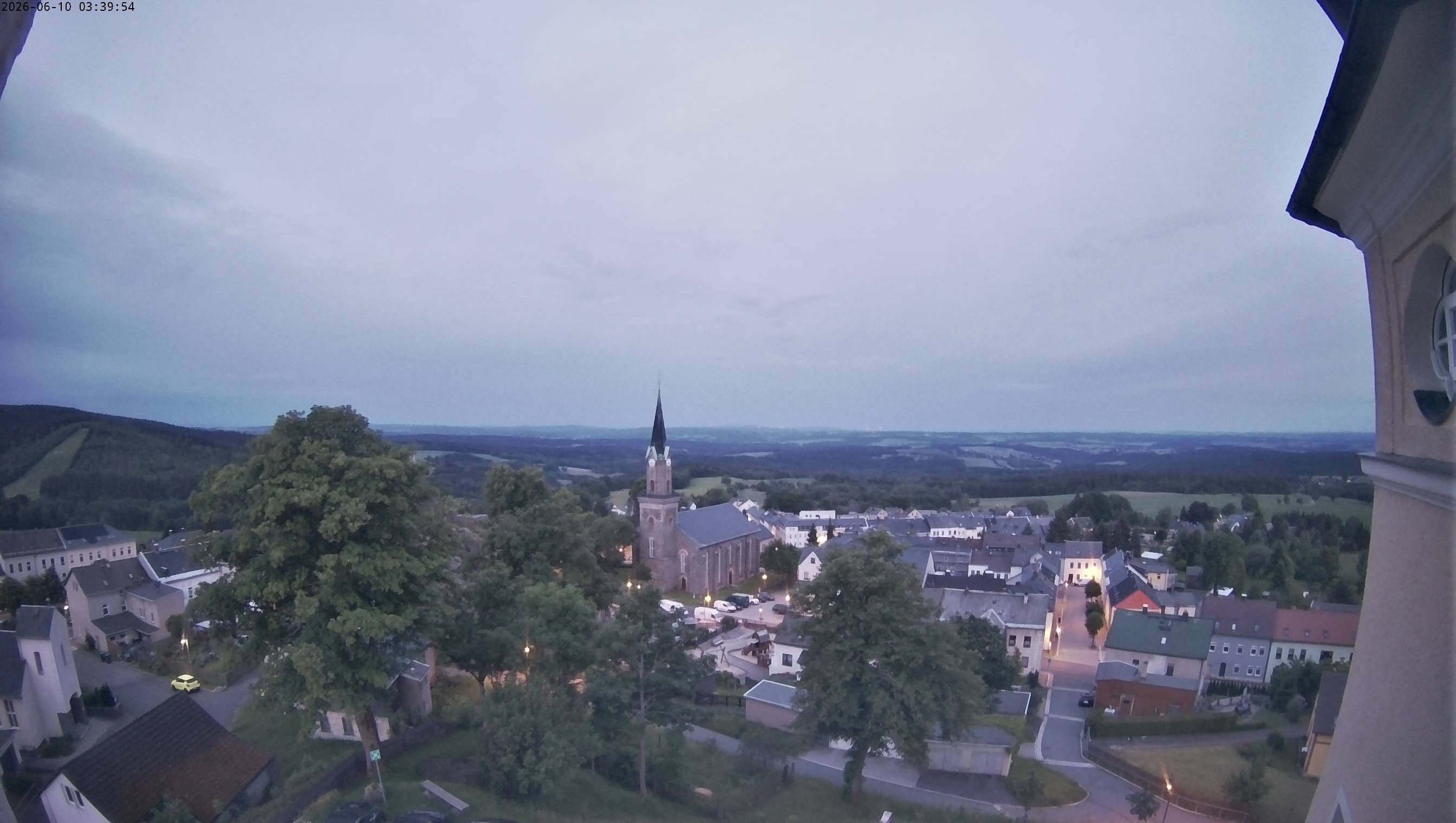Archived image Webcam Schöneck - View Church