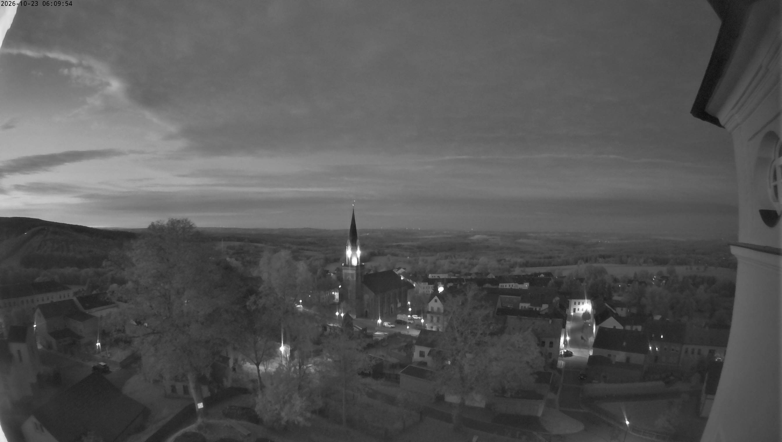 Archived image Webcam Schöneck - View Church