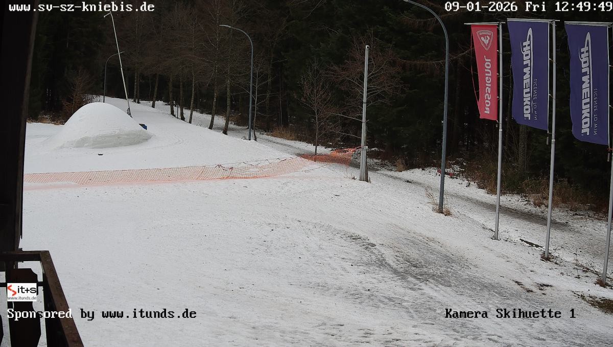 Archiv Foto Webcam Kniebis - Nachtloipe Startbereich Skistadion
