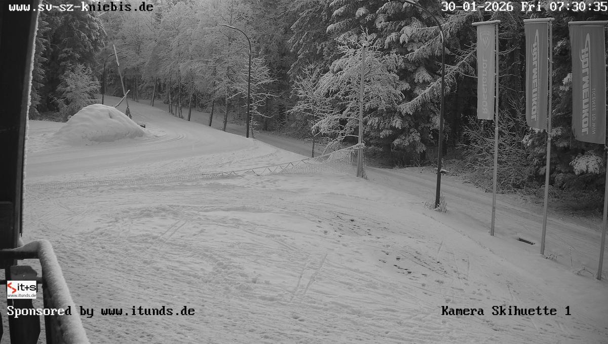 Archiv Foto Webcam Kniebis - Nachtloipe Startbereich Skistadion