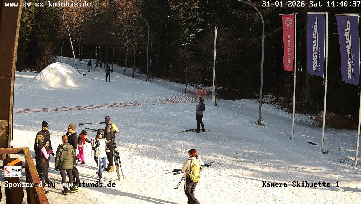 Archiv Foto Webcam Kniebis - Nachtloipe Startbereich Skistadion