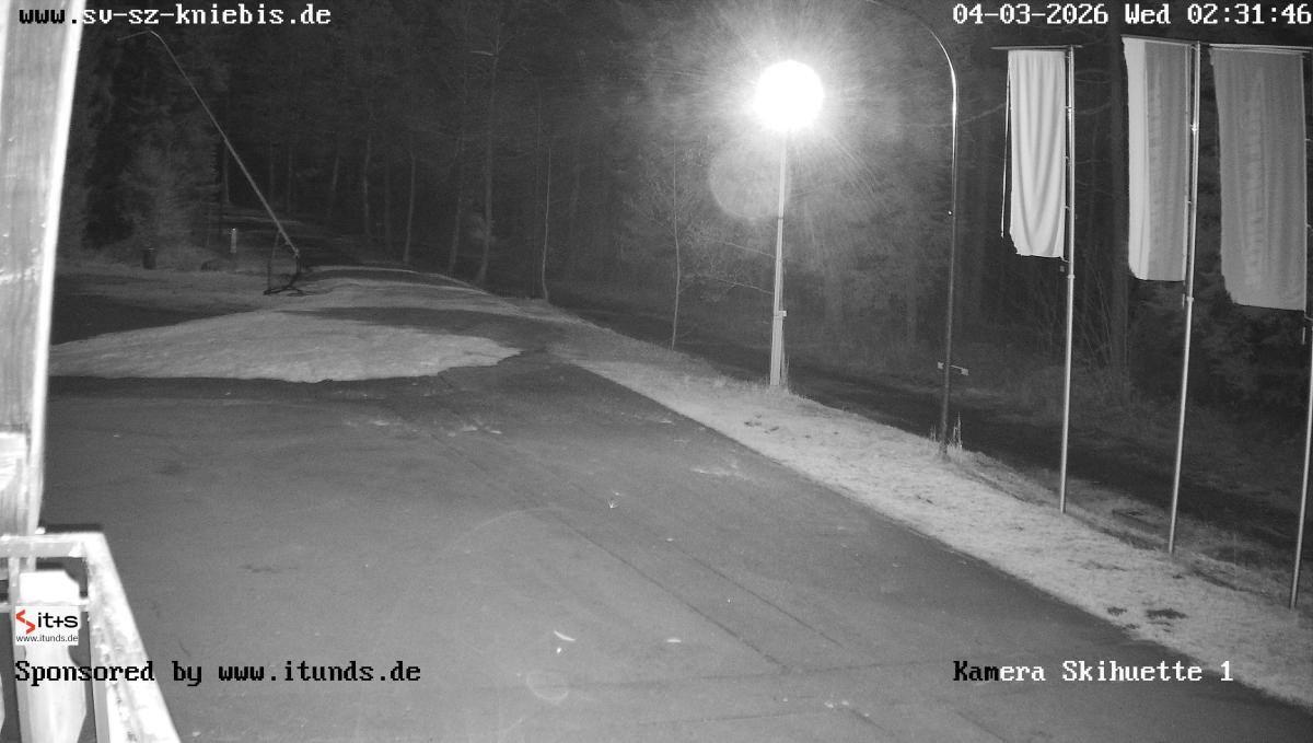 Archived image Webcam Kniebis - Night Trail Skistadium