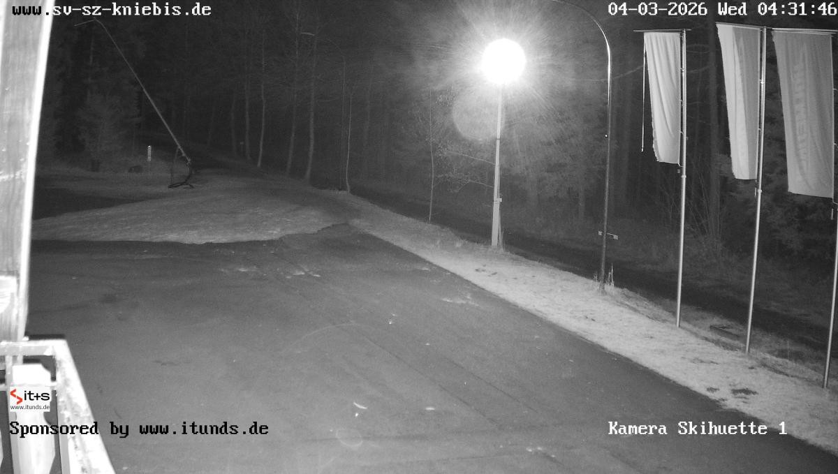 Archived image Webcam Kniebis - Night Trail Skistadium