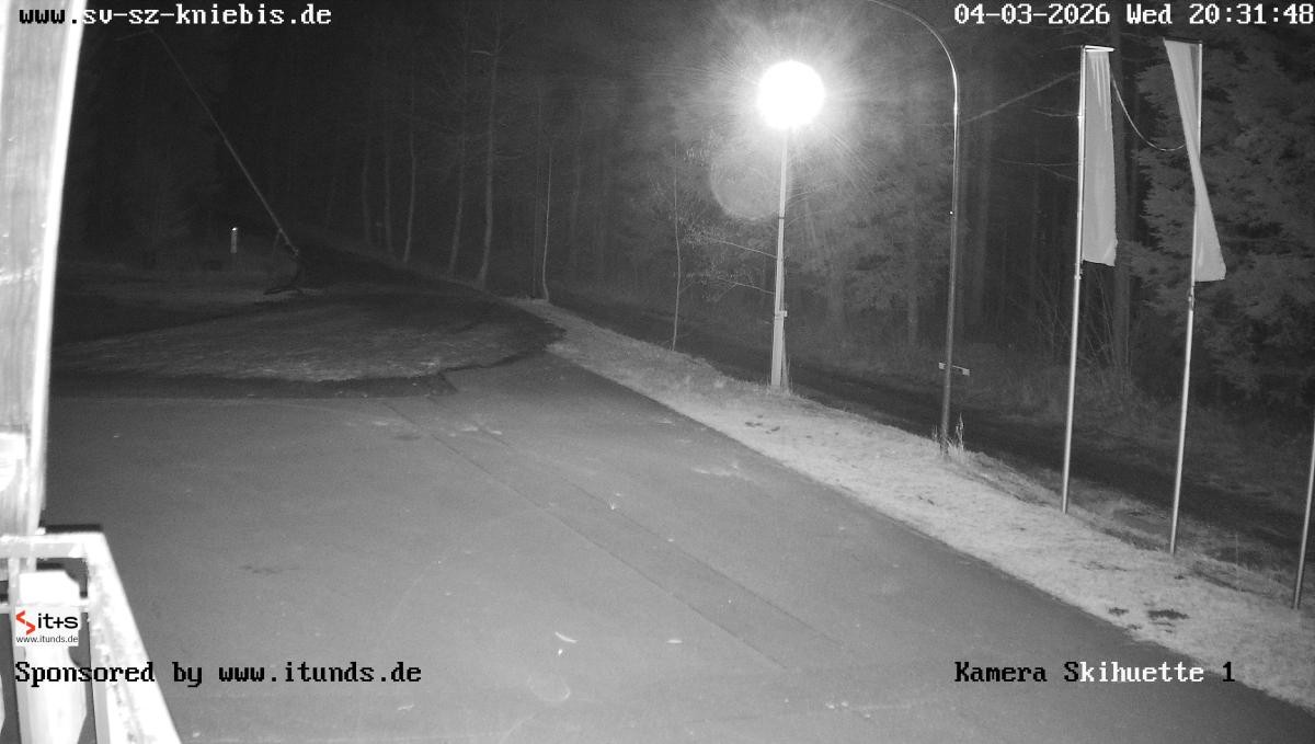 Archived image Webcam Kniebis - Night Trail Skistadium