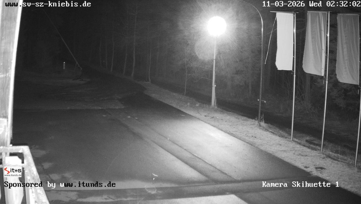 Archived image Webcam Kniebis - Night Trail Skistadium