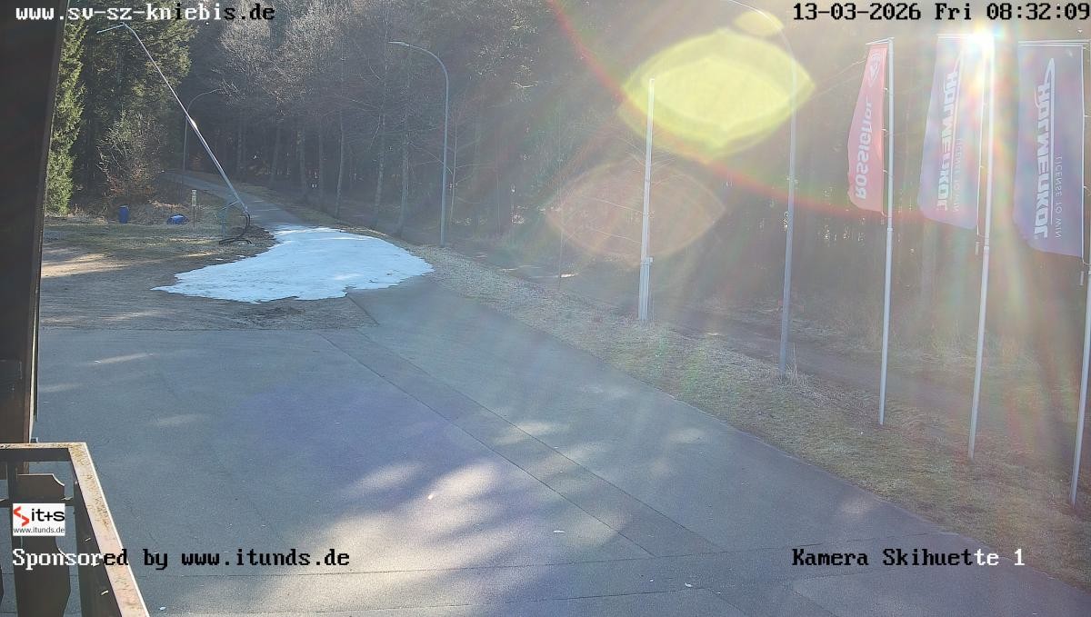 Archiv Foto Webcam Kniebis - Nachtloipe Startbereich Skistadion