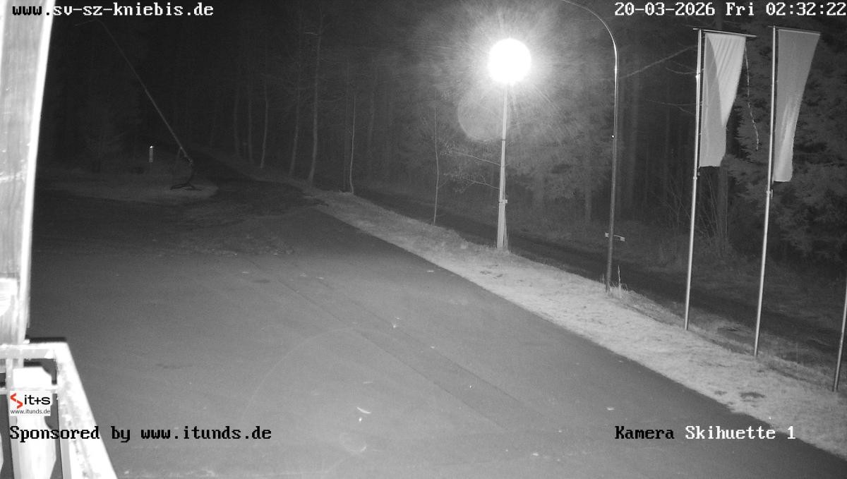 Archived image Webcam Kniebis - Night Trail Skistadium