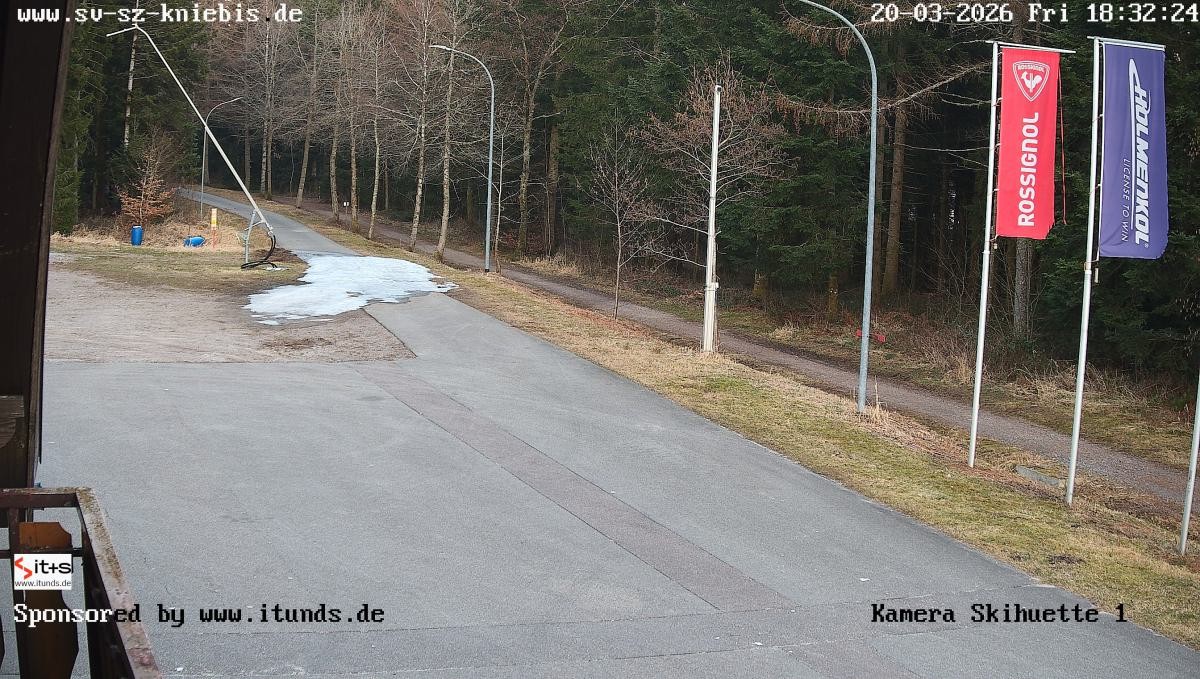 Archived image Webcam Kniebis - Night Trail Skistadium