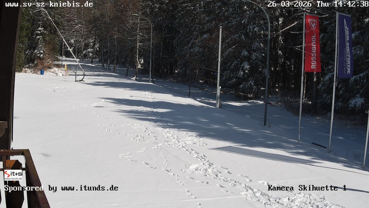 Archiv Foto Webcam Kniebis - Nachtloipe Startbereich Skistadion