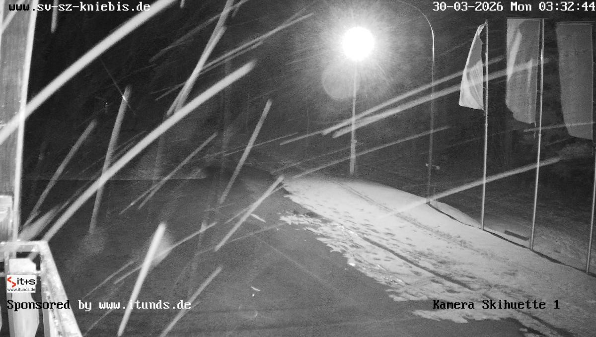 Archived image Webcam Kniebis - Night Trail Skistadium