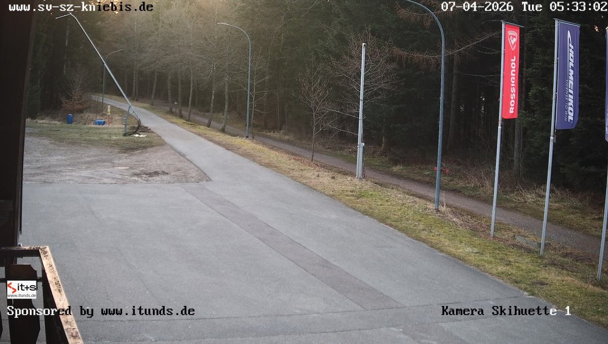 Archiv Foto Webcam Kniebis - Nachtloipe Startbereich Skistadion