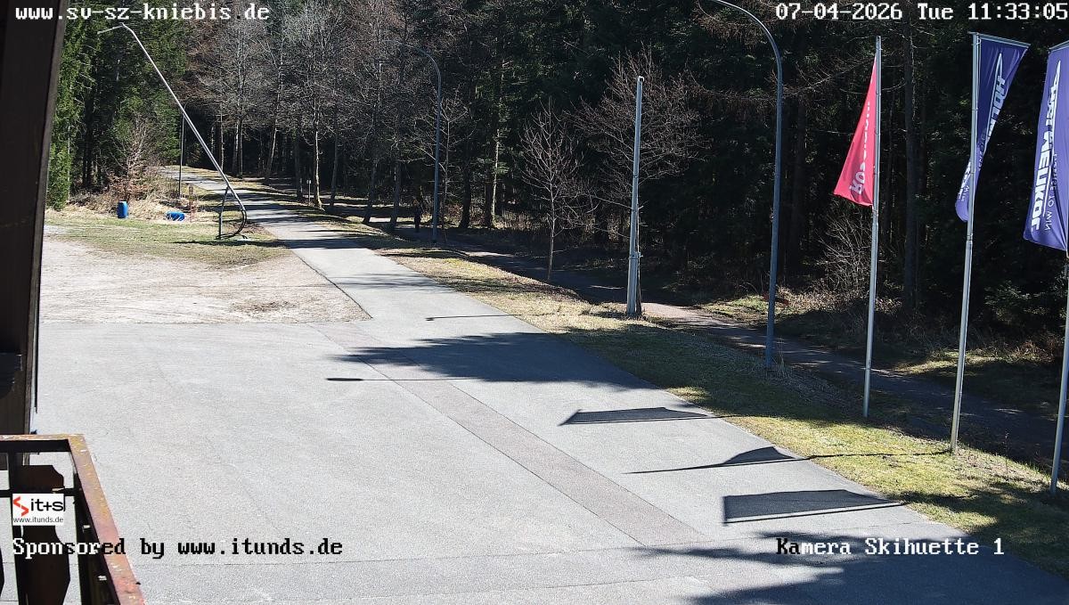 Archiv Foto Webcam Kniebis - Nachtloipe Startbereich Skistadion