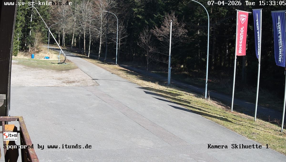 Archiv Foto Webcam Kniebis - Nachtloipe Startbereich Skistadion