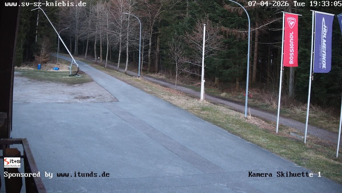 Archiv Foto Webcam Kniebis - Nachtloipe Startbereich Skistadion