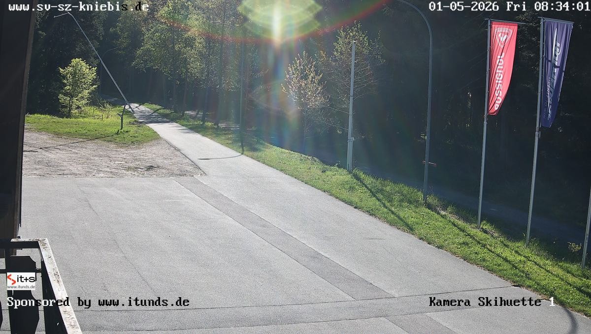Archiv Foto Webcam Kniebis - Nachtloipe Startbereich Skistadion