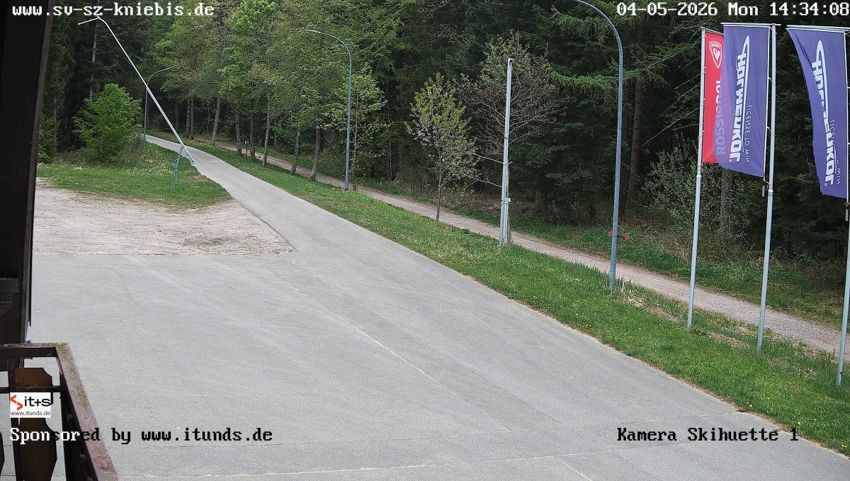 Archiv Foto Webcam Kniebis - Nachtloipe Startbereich Skistadion