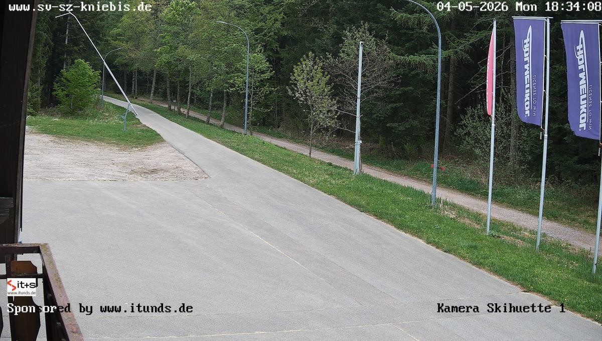 Archiv Foto Webcam Kniebis - Nachtloipe Startbereich Skistadion