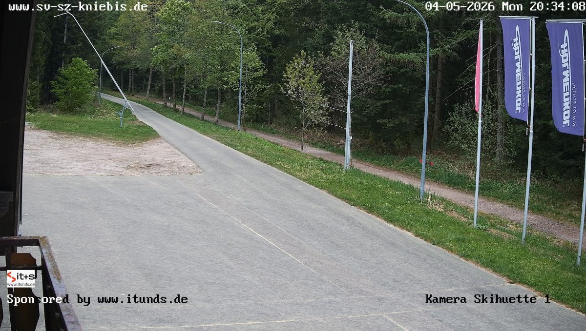 Archiv Foto Webcam Kniebis - Nachtloipe Startbereich Skistadion