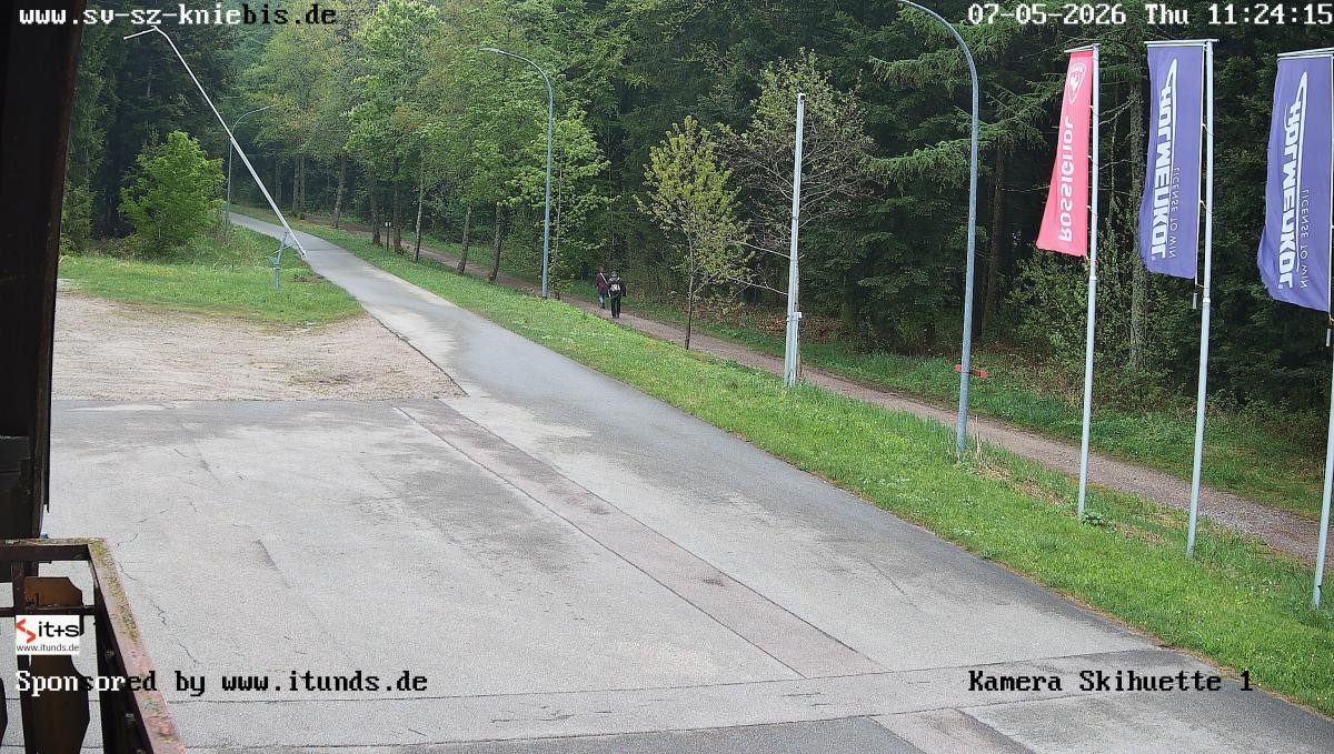 Archiv Foto Webcam Kniebis - Nachtloipe Startbereich Skistadion