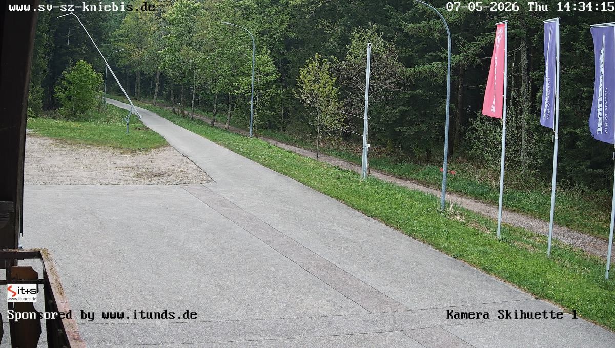 Archiv Foto Webcam Kniebis - Nachtloipe Startbereich Skistadion