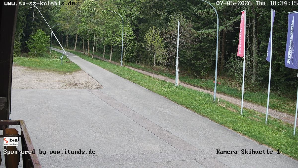 Archiv Foto Webcam Kniebis - Nachtloipe Startbereich Skistadion