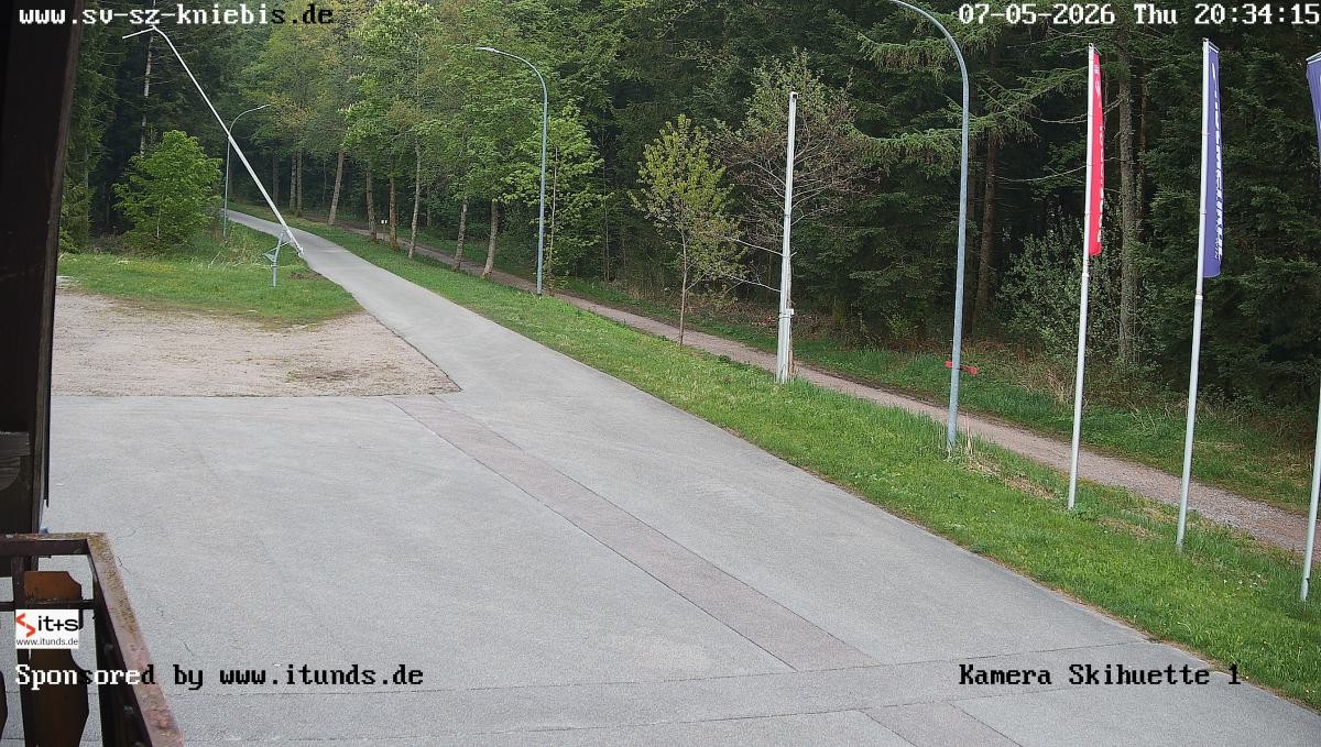 Archiv Foto Webcam Kniebis - Nachtloipe Startbereich Skistadion