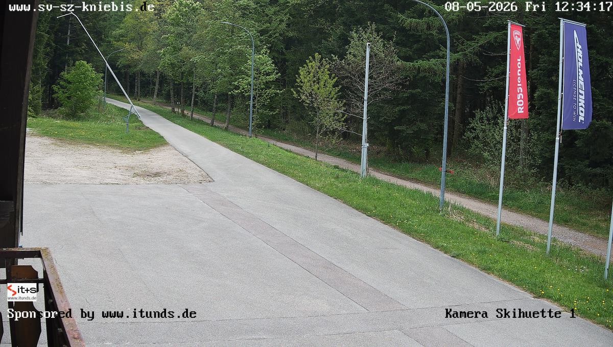 Archiv Foto Webcam Kniebis - Nachtloipe Startbereich Skistadion