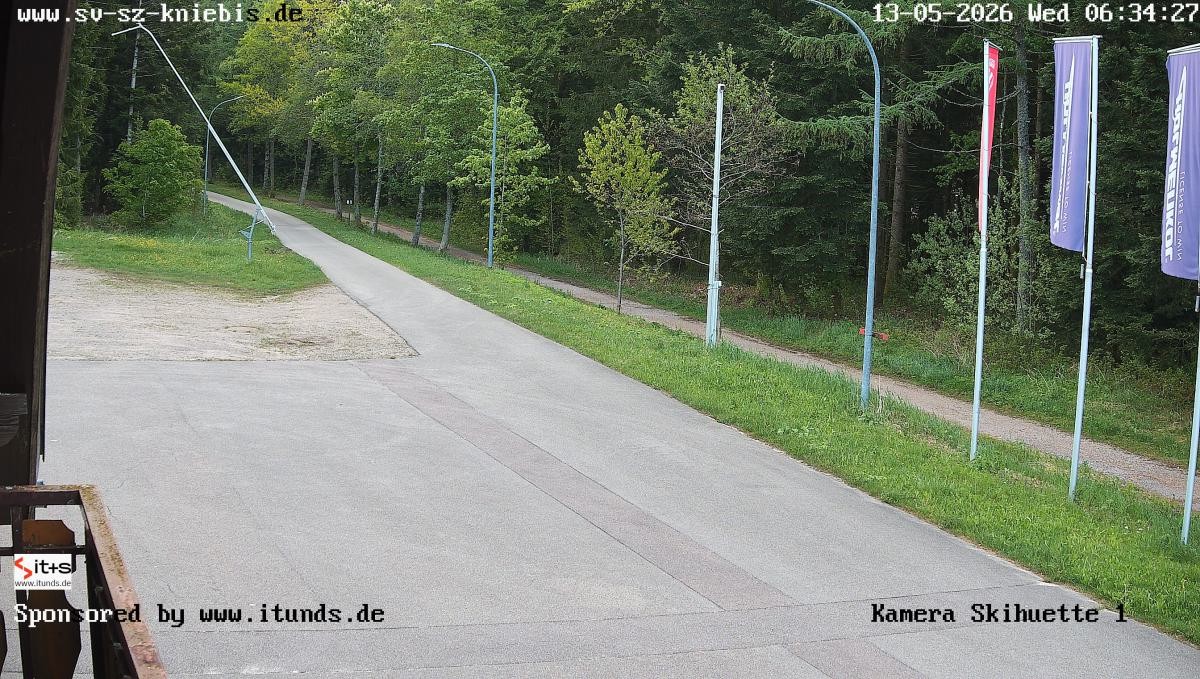Archiv Foto Webcam Kniebis - Nachtloipe Startbereich Skistadion