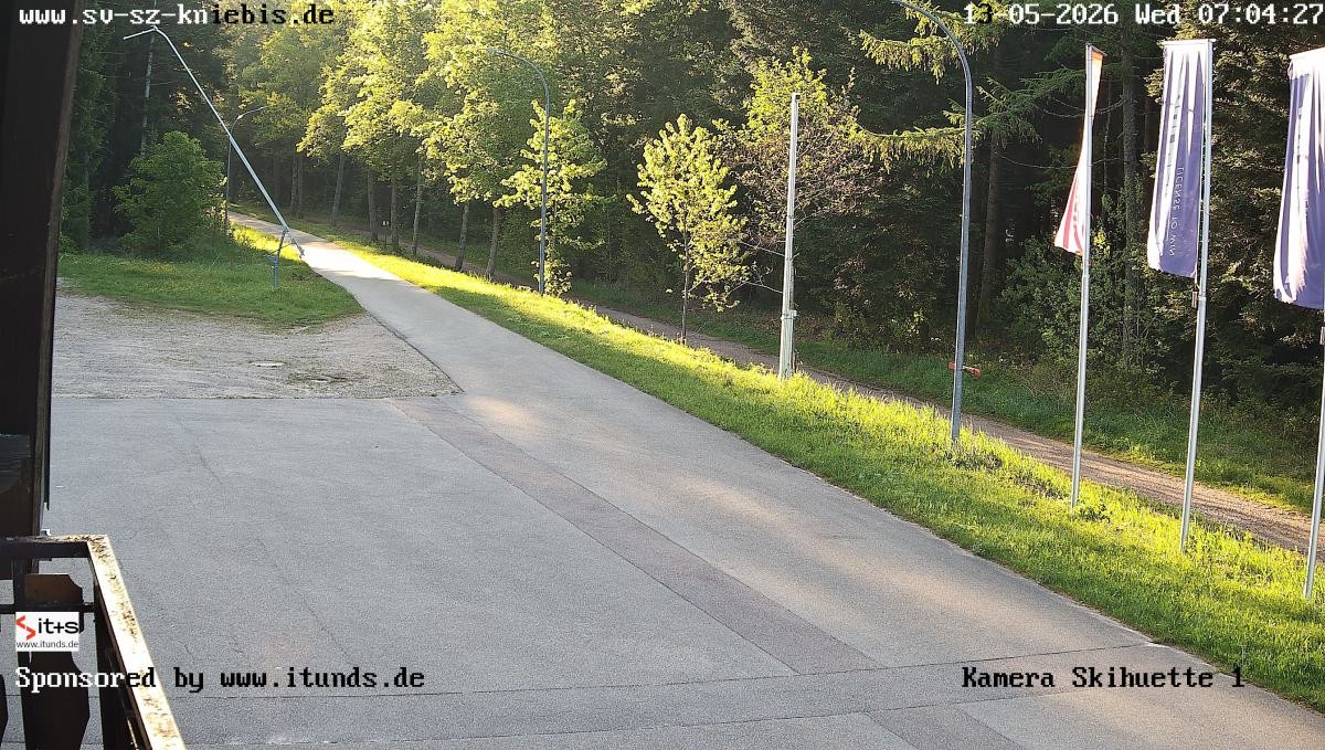 Archiv Foto Webcam Kniebis - Nachtloipe Startbereich Skistadion