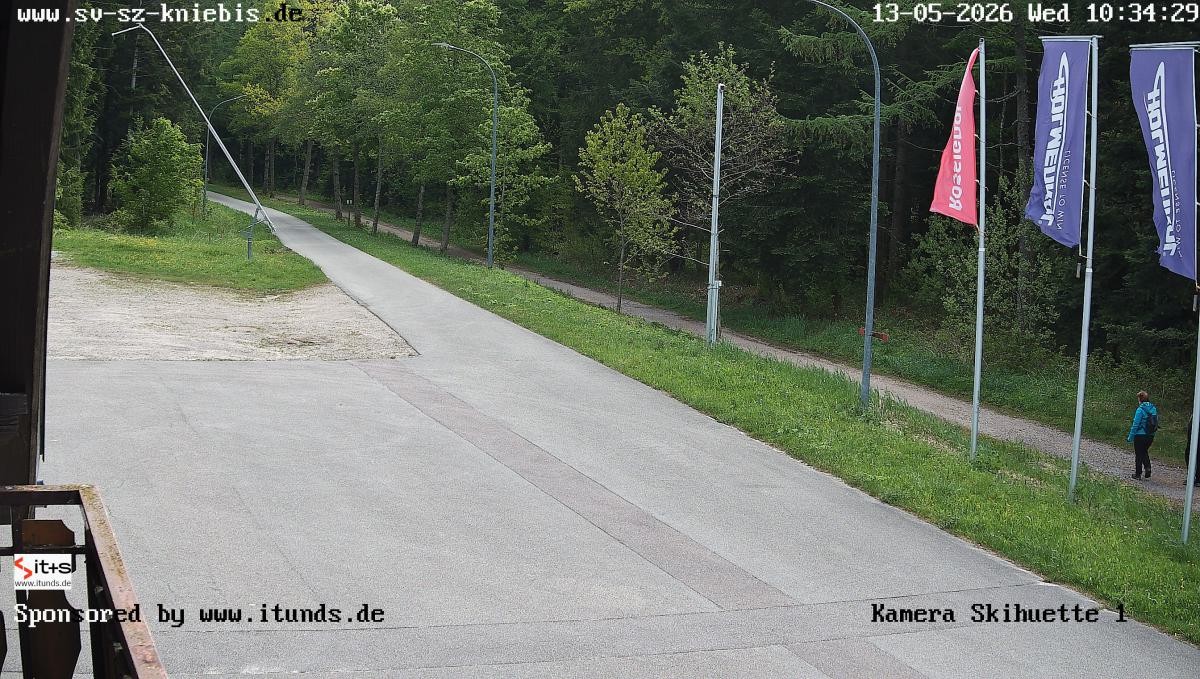 Archiv Foto Webcam Kniebis - Nachtloipe Startbereich Skistadion
