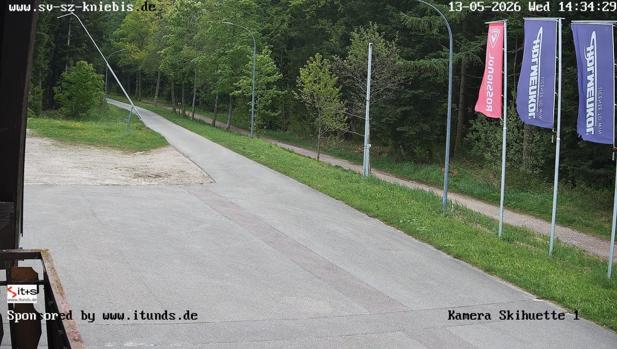Archiv Foto Webcam Kniebis - Nachtloipe Startbereich Skistadion