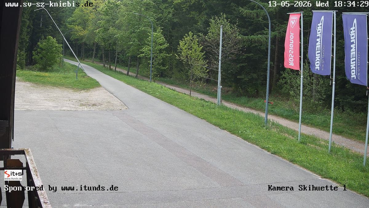 Archiv Foto Webcam Kniebis - Nachtloipe Startbereich Skistadion