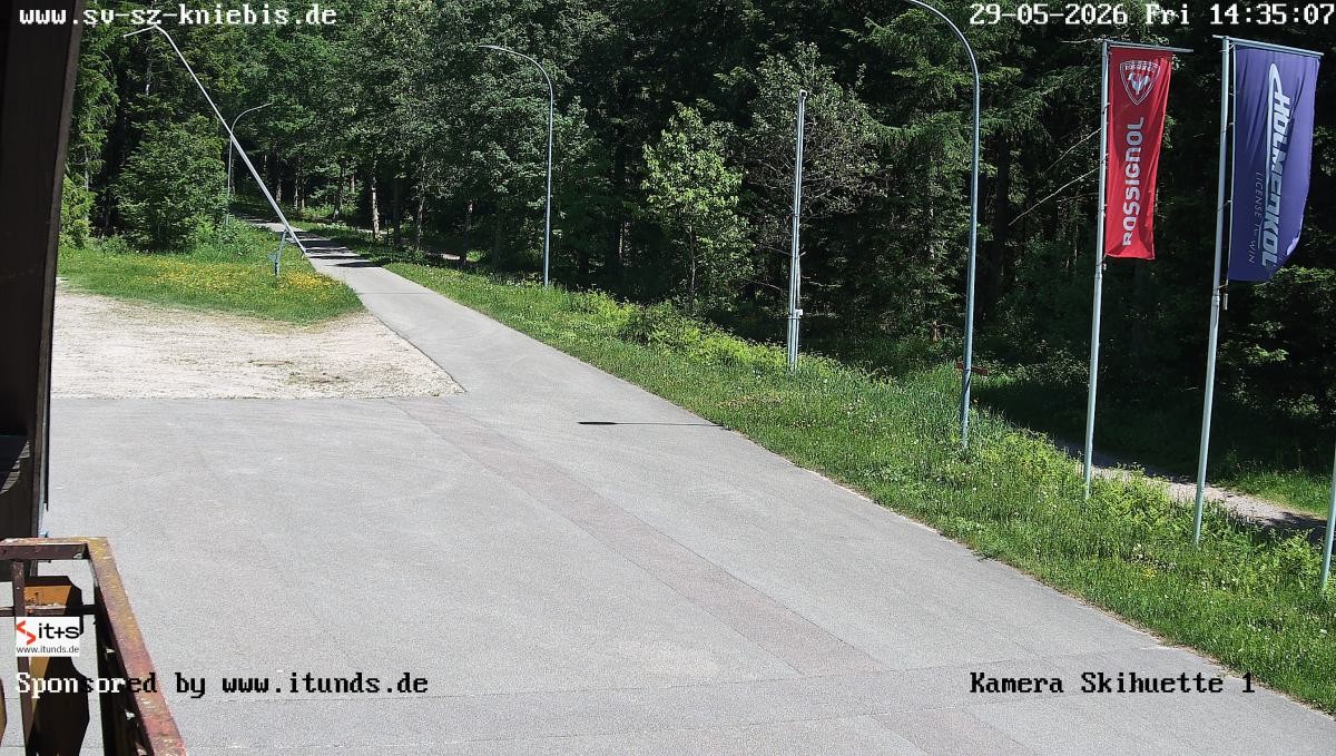 Archiv Foto Webcam Kniebis - Nachtloipe Startbereich Skistadion