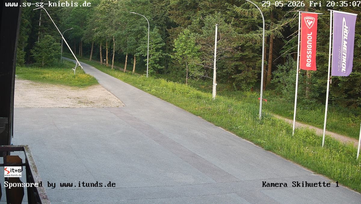 Archiv Foto Webcam Kniebis - Nachtloipe Startbereich Skistadion