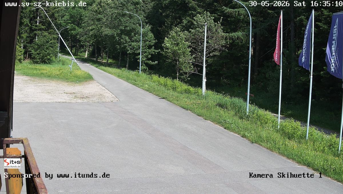 Archiv Foto Webcam Kniebis - Nachtloipe Startbereich Skistadion
