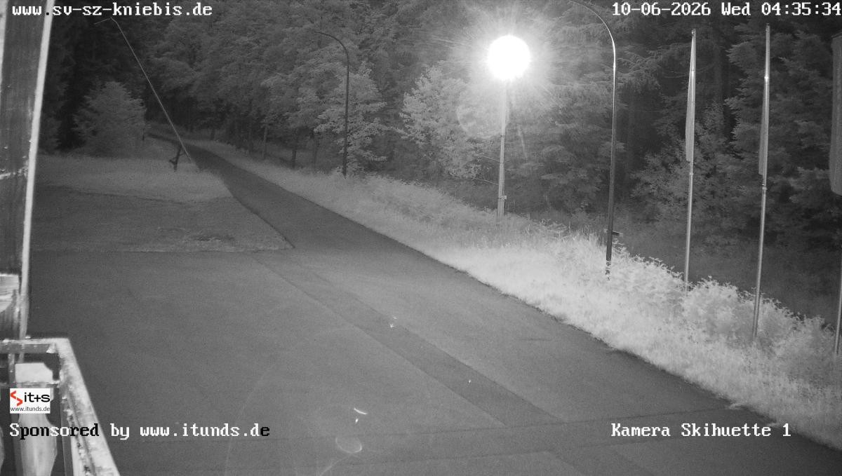 Archived image Webcam Kniebis - Night Trail Skistadium