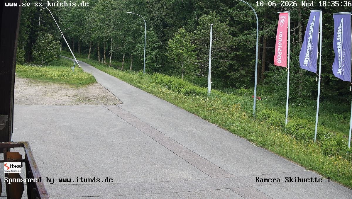 Archiv Foto Webcam Kniebis - Nachtloipe Startbereich Skistadion